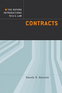 Download The Oxford Introductions to U.S. Law: Contracts pdf, epub, ebook