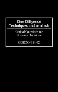 Download Due Diligence Techniques and Analysis: Critical Questions for Business Decisions pdf, epub, ebook