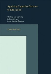 Download Applying Cognitive Science to Education: Thinking and Learning in Scientific and Other Complex Domains (MIT Press) pdf, epub, ebook