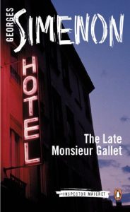 Download The Late Monsieur Gallet: Inspector Maigret #2 pdf, epub, ebook