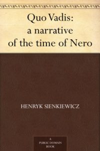 Download Quo Vadis: a narrative of the time of Nero pdf, epub, ebook
