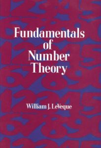 Download Fundamentals of Number Theory (Dover Books on Mathematics) pdf, epub, ebook