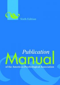 Download Publication Manual of the American Psychological Association, Sixth Edition pdf, epub, ebook