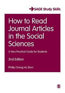 Download How to Read Journal Articles in the Social Sciences: A Very Practical Guide for Students (SAGE Study Skills Series) pdf, epub, ebook