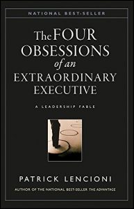 Download The Four Obsessions of an Extraordinary Executive: A Leadership Fable (J-B Lencioni Series) pdf, epub, ebook