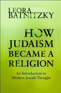 Download How Judaism Became a Religion: An Introduction to Modern Jewish Thought pdf, epub, ebook