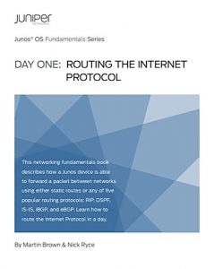 Download Day One:  Routing the Internet Protocol pdf, epub, ebook