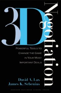 Download 3-d Negotiation: Powerful Tools to Change the Game in Your Most Important Deals pdf, epub, ebook