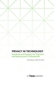 Download Privacy in Technology: Standards and Practices for Engineers and Security and IT Professionals pdf, epub, ebook