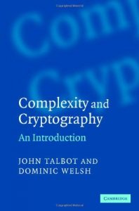 Download Complexity and Cryptography: An Introduction pdf, epub, ebook