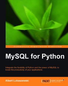 Download MySQL for Python pdf, epub, ebook