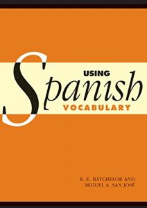 Download Using Spanish Vocabulary pdf, epub, ebook