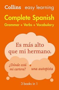 Download Easy Learning Spanish Complete Grammar, Verbs and Vocabulary (3 books in 1) (Collins Easy Learning Spanish) (Spanish Edition) pdf, epub, ebook