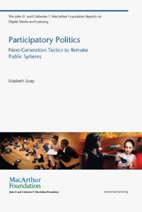 Download Participatory Politics: Next-Generation Tactics to Remake Public Spheres (The John D. and Catherine T. MacArthur Foundation Reports on Digital Media and Learning) pdf, epub, ebook