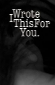 Download I Wrote This For You pdf, epub, ebook