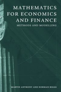 Download Mathematics for Economics and Finance: Methods and Modelling pdf, epub, ebook