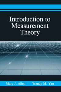 Download Introduction to Measurement Theory pdf, epub, ebook