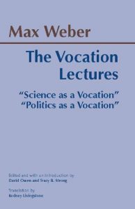 Download The Vocation Lectures: “Science as a Vocation” & “Politics as a Vocation”: ‘Science as a Vocation’ (Hackett Classics) pdf, epub, ebook