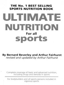 Download Ultimate Nutrition for all Sports, Revised & Updated by Arthur Fairhurst pdf, epub, ebook