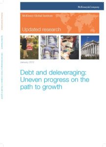 Download Debt and deleveraging: Uneven progress on the path to growth pdf, epub, ebook