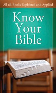 Download Know Your Bible: All 66 Books Explained and Applied (Value Books) pdf, epub, ebook