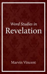 Download Word Studies in Revelation pdf, epub, ebook