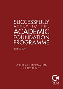 Download Successfully Apply to the Academic Foundation Programme pdf, epub, ebook