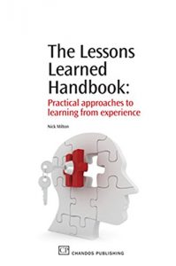 Download The Lessons Learned Handbook: Practical Approaches to Learning from Experience pdf, epub, ebook