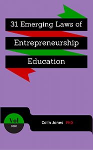 Download 31 Emerging Laws of Entrepreneurship Education: Vol. 1 pdf, epub, ebook