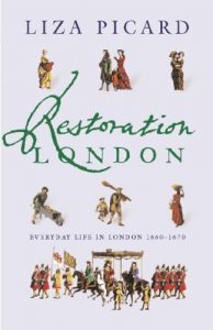 Download Restoration London: Everyday Life in the 1660s pdf, epub, ebook