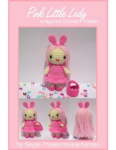 Download Pink Little Lady Amigurumi Crochet Pattern pdf, epub, ebook
