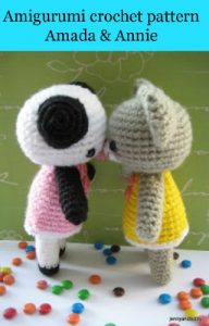 Download Amigurumi crochet pattern two bear Amanda & Annie pdf, epub, ebook