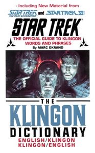 Download St Klingon Dictionary (Star Trek) pdf, epub, ebook