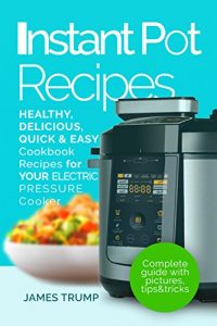 Download Instant Pot Recipes : Instant Pot  Healthy, Delicious, Quick and Easy Recipes for your Electric Pressure Cooker (Instant Pot, Crock Pot, Pressure Cooker Book 2) pdf, epub, ebook