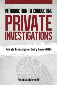 Download Introduction to Conducting Private Investigations: Private Investigator Entry Level (02E) (2nd Edition) pdf, epub, ebook