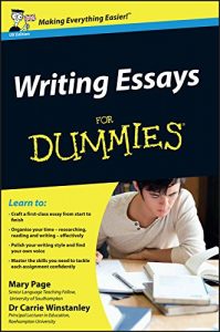 Download Writing Essays For Dummies pdf, epub, ebook