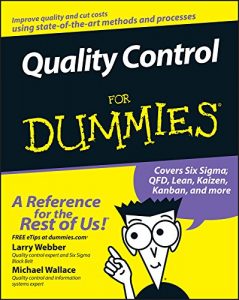 Download Quality Control for Dummies pdf, epub, ebook