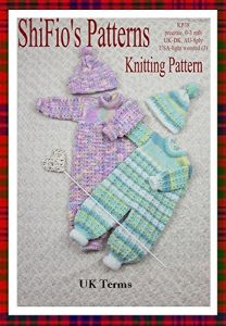 Download Knitting Pattern – KP38 – baby all in  one suit and hat – preemie, 0-3mths – UK terminology pdf, epub, ebook