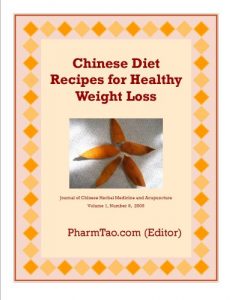 Download Chinese Diet Recipes for Healthy Weight Loss (Journal of Chinese Herbal Medicine and Acupuncture) pdf, epub, ebook