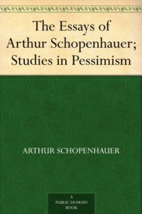 Download The Essays of Arthur Schopenhauer; Studies in Pessimism pdf, epub, ebook