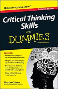 Download Critical Thinking Skills For Dummies pdf, epub, ebook