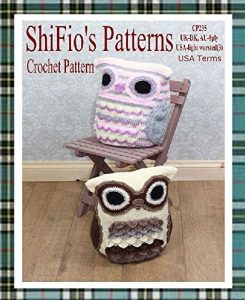 Download Crochet Pattern – CP235 –  Owl Cushion cover, pyjama case –  USA Terminology pdf, epub, ebook