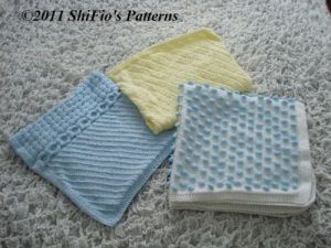 Download Knitting Pattern – KP180 – 3 baby blankets afghans pdf, epub, ebook