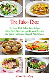 Download The Paleo Diet: 101 Low Carb Paleo Soup, Salad, Main Dish, Breakfast and Dessert Recipes for Better Health and Natural Weight Loss: Healthy Weight Loss Diets pdf, epub, ebook