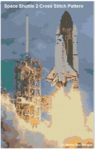 Download Space Shuttle 2 Cross Stitch Pattern pdf, epub, ebook