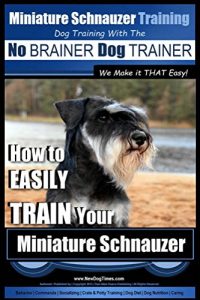 Download Miniature Schnauzer Training | Dog Training with the No BRAINER Dog TRAINER ~ We make it THAT Easy!: How to EASILY TRAIN Your Miniature Schnauzer pdf, epub, ebook