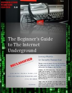 Download The Beginner’s Guide to the Internet Underground pdf, epub, ebook