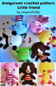 Download amigurumi little friends crochet pattern pdf, epub, ebook