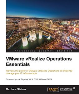 Download VMware vRealize Operations Essentials pdf, epub, ebook