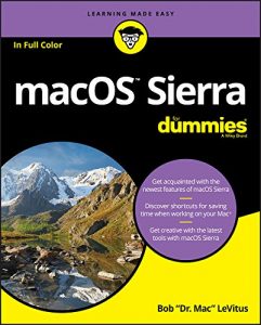 Download macOS Sierra For Dummies (For Dummies (Computer/Tech)) pdf, epub, ebook